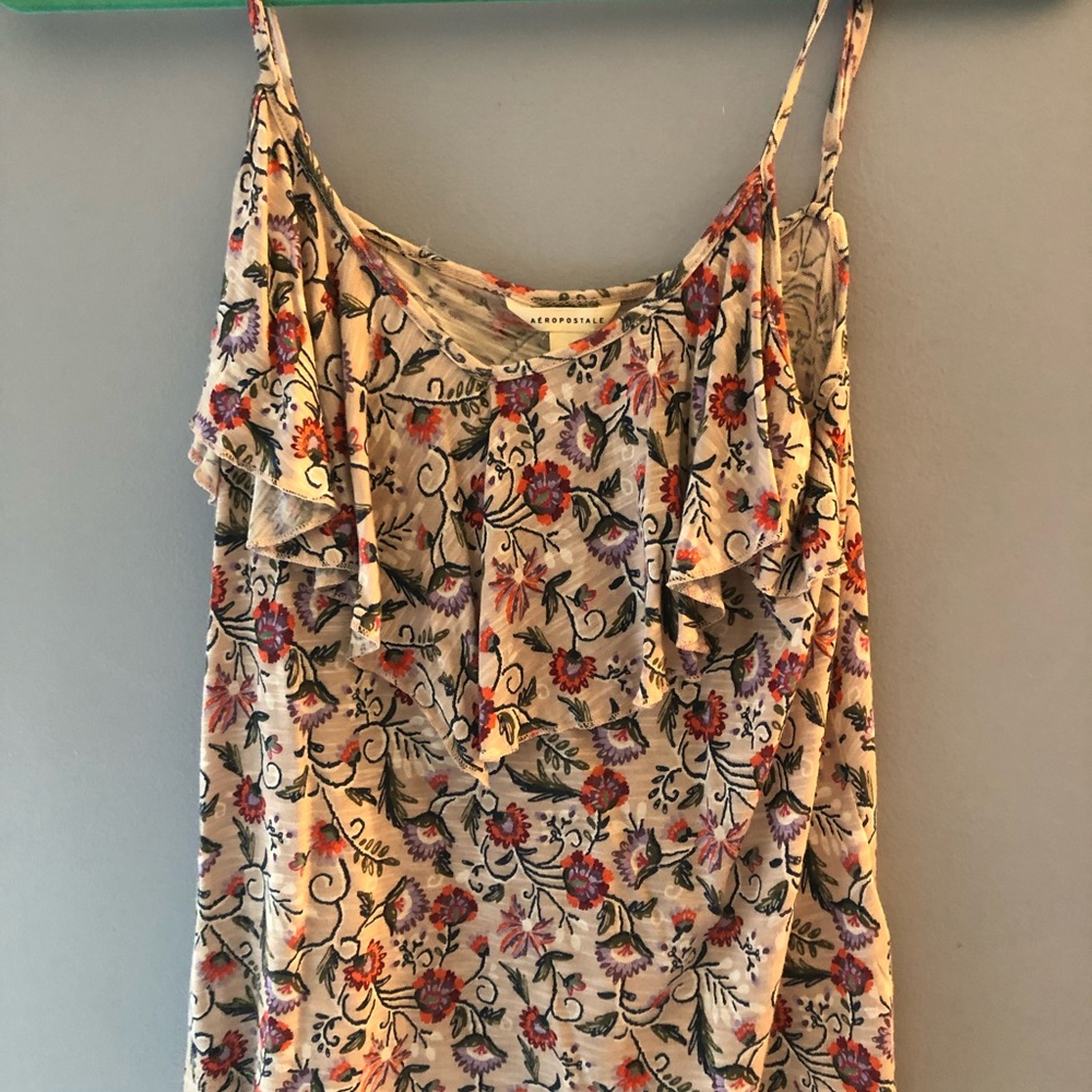 aeropostale flowered top